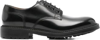 Doucal's Stijlvolle Derby Veterschoenen - Heren - Nette schoenen - Zwart - 41 EU - Schoenen