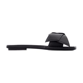 Acne Studios Womens Sandal Black Calfskin