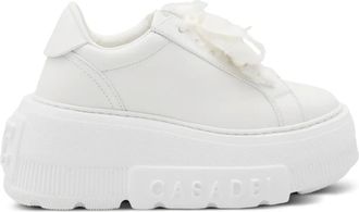 Casadei Sneakers verfraaid met parels - Wit