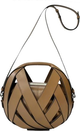 Perrin Paris Le Petit Panier Shoulder Bag in Sepia at Nordstrom