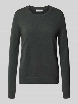 Christian Berg Strickpullover aus reinem Kaschmir in Dunkelgruen, Größe XS