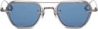 Akoni Sunglasses, unisex, Gray, Size: 49 MM Aks537 B Sunglasses