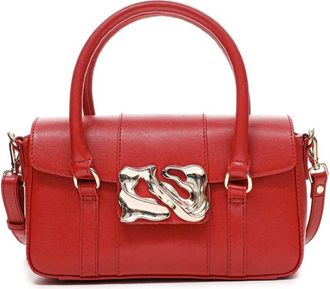 N&uacute;noo Tassen, Dames, Rood, ONE Size, Katoen, Kleine Maggie Icon Tas