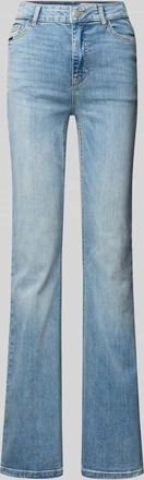 Noisy May Flared Jeans mit 5-Pocket-Design Modell WENDIE in Hellblau Melange, Gr&ouml;&szlig;e 25/30