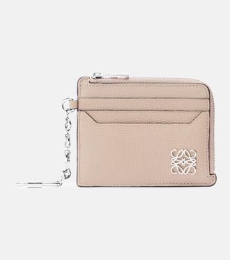 Loewe Anagram leather card holder