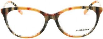 Burberry BE2389F4087 Striped Acetate Eyeglasses - Multicolor