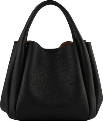 Pourchet Citrouille Bag - Dames - Tassen - Zwart - Maat: ONE Size Leer