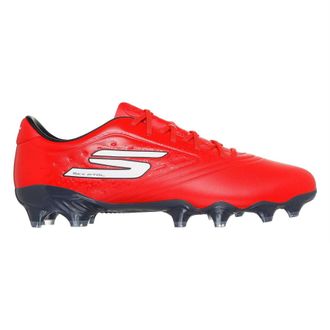Skechers Stevige voetbalschoenen voor volwassenen (Rood, Zwart)