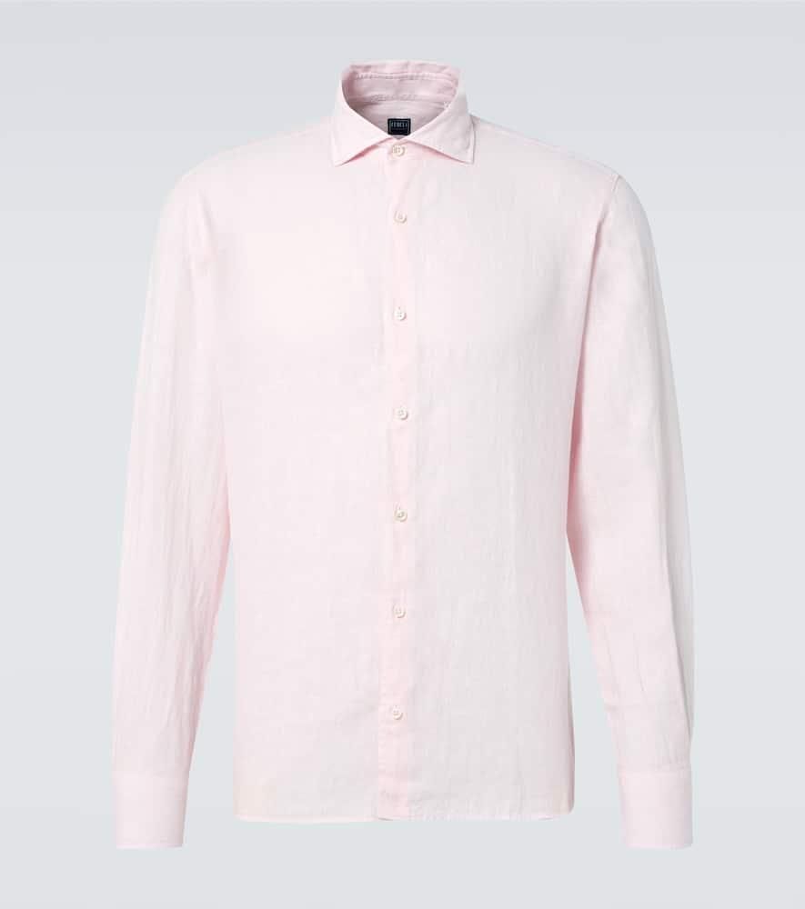 Tシャツ・カットソー Fedeli SS24 ROBY - Linen shirt (7UE00515 4) Fedeli Roby - Linen Shirt | italist
