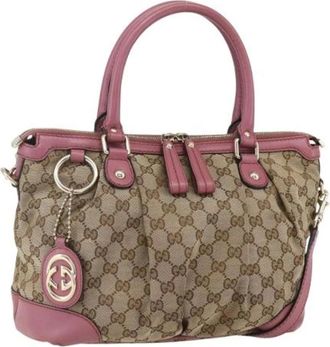 Gucci Pre-owned Handbags, female, Multicolor, Size: ONE SIZE Pre-owned Vintage Handbag