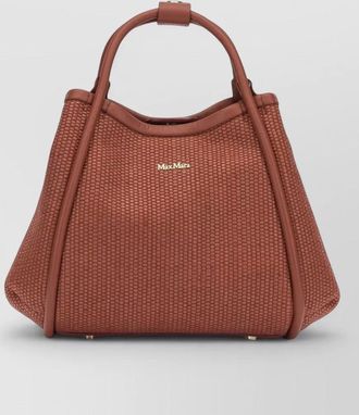 Max Mara marine small tote bag top handle strap