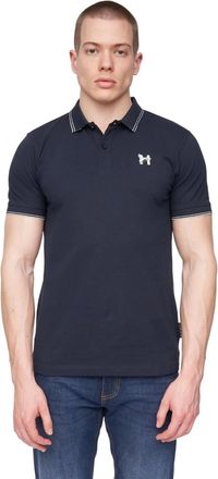 Henleys Heren Henflare Poloshirt (Marine)