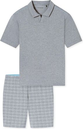 Schiesser Mannen Pyjama Selected Premium Jacquard