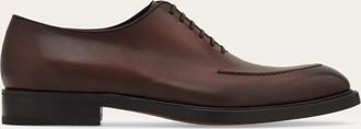 Ferragamo Uomo Oxford con impunture Marrone Taglia 40.5
