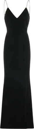 Tom Ford met kristallen verfraaide rugloze jurk