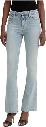 Guess Flared Jeans - Dames - Jeans - Blauw - Maat: W29 L32 Katoen