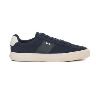 HUGO BOSS Schoenen, Heren, Blauw, 44 EU, Su&egrave;de, Aiden Tenn Sneakers