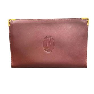 Cartier Pre-owned Clutches, female, Red, Size: ONE SIZE Pre-owned Must Clutch bag