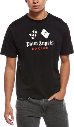 Palm Angels Racing Slim Fit T-Shirt