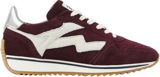 VIA VAI Schoenen, Dames, Rood, 41 EU, Leer, Mikki Alex Sneakers