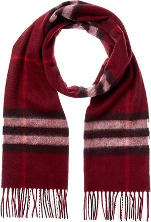Burberry Check Cashmere Scarf