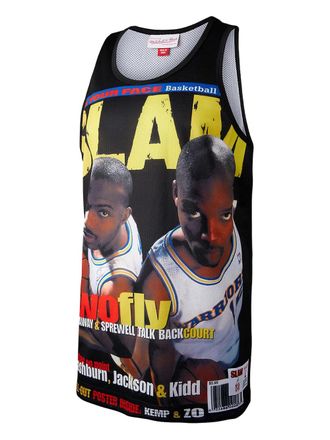 Mitchell & Ness Slam NBA Golden State Warriors im Hardaway and Latrell Sprewell tank top - Black