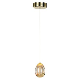 Netlighting Huelto Modern Slim Pendant Ceiling Light LED 3000K in Gold