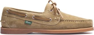 Paraboot Classic Boat Shoes in Soft Suede Finish