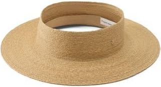 Helen Kaminski Rani Raffia Visor in Natural at Nordstrom Rack
