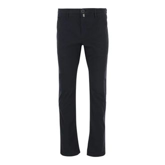 Jacob Cohen Slim-fit Trousers, male, Blue, Size: W35 Stretch Cotton Blend Trousers