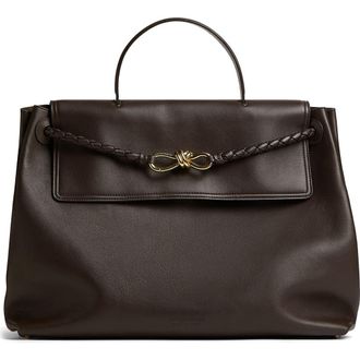 Bottega Veneta Large Ciao Ciao Leather Tote in Fondant-M Brass at Nordstrom