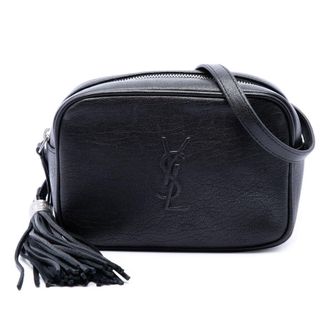 Saint Laurent Pre-owned Saint Laurent Lambskin Monogram Lou Tassel Belt Bag Ladies CIVX8XG2NUBBLEXP