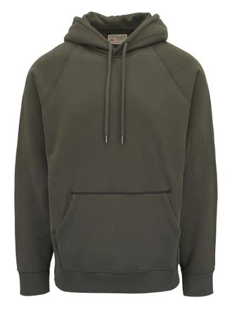 Faherty long-sleeve hoodie - Green