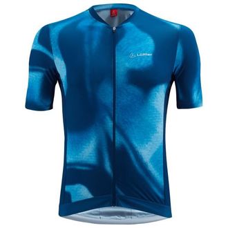 LOEFFLER Bike Jersey Full-Zip PSY Mid Velotrikot f&uuml;r Herren | blau