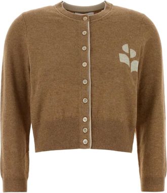 Isabel Marant crew-neck cardigan - Brown