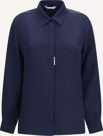 Max Mara Geranio crepe de chine Shirt Female 42