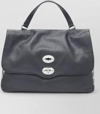 Zanellato daily medium shoulder bag textured leather