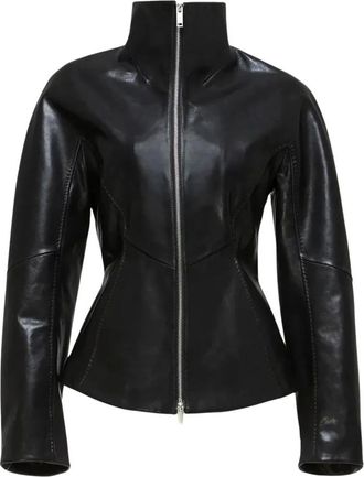 VSP Vsp, Jassen, Dames, Zwart, S, Katoen, Carina Leren Jas