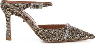 Kurt Geiger Crystal-Embellished Mules