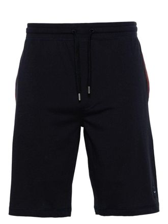 Paul Smith Shorts con applicazione - Blu