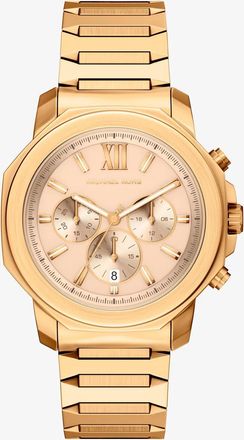 Michael Kors Oversized Prescott Gold-Tone Watch