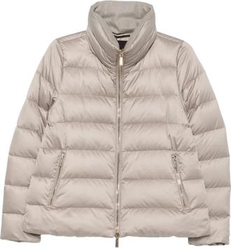 Moorer Argentea Marmo Down Jacket - Dames - Gewatteerde jassen - Grijs - S - Jassen