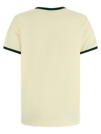 Moncler Flocked Logo T-shirt - Cream