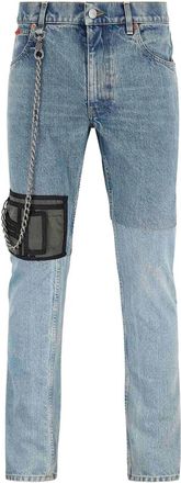 Martine Rose Patchwork Chain Jeans