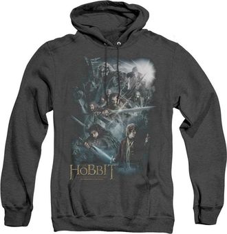 Gildan The Hobbit Epic Adventure Adult Heather Hoodie / Hooded Sweatshirt