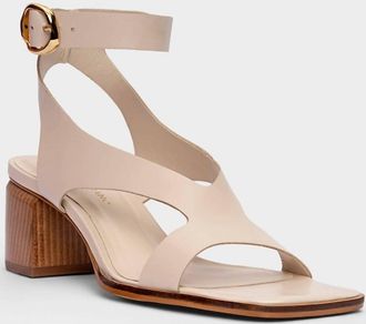 Carrano Womens Porcini Strappy Sandal In Beige