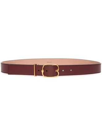 Bally Leren gespriem - Bruin