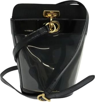 Ferragamo Pre-owned Vinilo bolsos-de-hombro - Pre-owned - Mujer - Negro - ONE SIZE