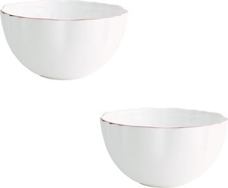 Twig New York Amelie Set of 2 Fruit, Nut & Rice Bowls in Roseate at Nordstrom