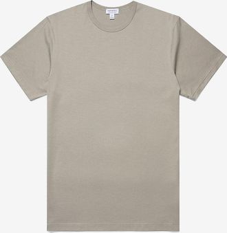 Sunspel Kurzarm-Rundhals-T-Shirt Classic